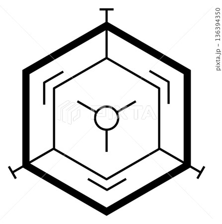 Focus target element. Hud mark. Weapon aim Focus target element. Hud mark. Weapon aim 136394350