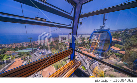 Funchal From Funchal Cable Car, Madeira 136394362