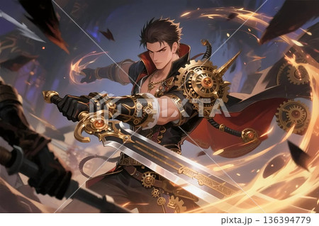 スチームパンク・ファンタジー スチームパンク・ファンタジー 136394779