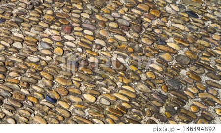 Stone Wall Background 136394892