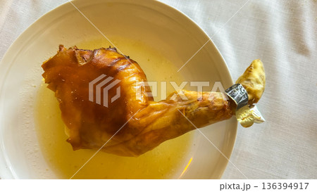 Traditional Segovian Style Roast Suckling Pig Traditional Segovian Style Roast Suckling Pig 136394917