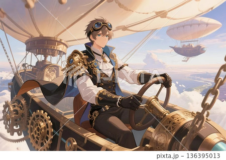 スチームパンク・ファンタジー 136395013