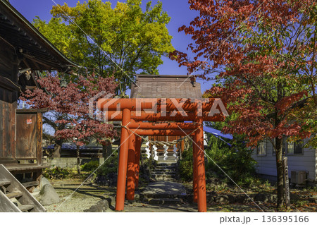 山形市街地　三島神社　稲荷神社　山形県山形市 136395166