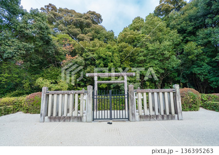 京都市東山区　第六十六代　一条天皇皇后定子鳥戸野陵 136395263