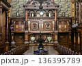 ルーマニア、トランシルヴァニア地方、シナイア、カルパチアの真珠、ペレシュ城、ダイニングルーム 136395789