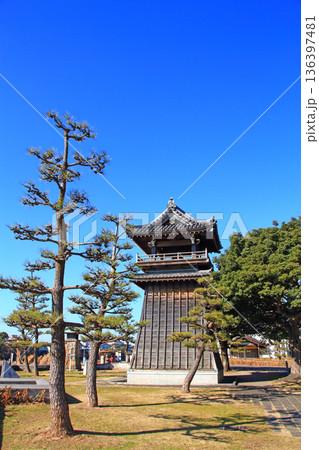 愛知県名古屋市、宮の渡し公園の風景 愛知県名古屋市、宮の渡し公園の風景 136397481