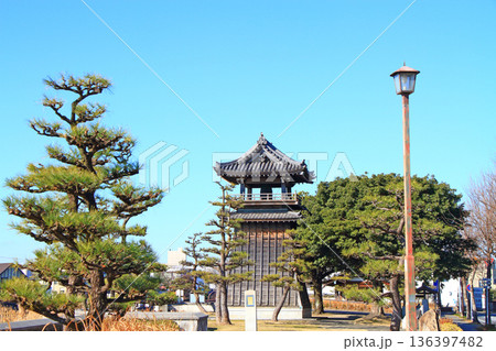 愛知県名古屋市、宮の渡し公園の風景 136397482