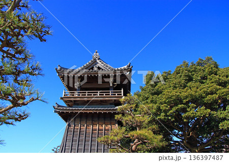 愛知県名古屋市、宮の渡し公園の風景 愛知県名古屋市、宮の渡し公園の風景 136397487