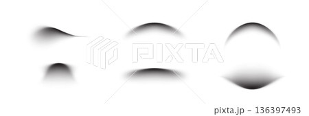 Realistic shadows of different shapes vector set. Collection of shadow effects with blurred soft edges isolated on transparent background Realistic shadows of different shapes vector set. Collection of shadow effects with blurred soft edges isolated on transparent background 136397493