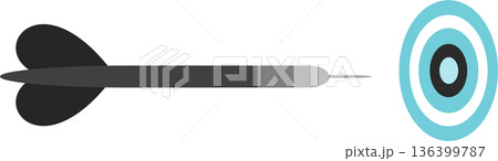 ターゲットを攻略するイラスト 136399787