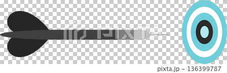 ターゲットを攻略するイラスト 136399787