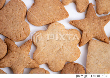 Cookies for sale, Variety of artisan baked treats, Handcrafted sweet cookies with rustic charm, Collection of diverse handmade cookies perfect for marketing visuals Cookies for sale, Variety of artisan baked treats, Handcrafted sweet cookies with rustic charm, Collection of diverse handmade cookies perfect for marketing visuals 136401595