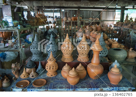 THAILAND NONTHABURI PAK KRET KO KRET POTTERY THAILAND NONTHABURI PAK KRET KO KRET POTTERY 136402765