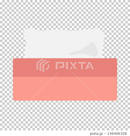 紙巾盒插圖 紙巾盒插圖 136406108