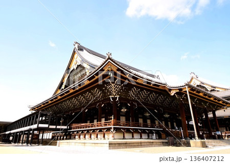 京都府 東本願寺・阿弥陀堂(重要文化財) 京都市 下京区 常葉町 2022年2月 京都府 東本願寺・阿弥陀堂(重要文化財) 京都市 下京区 常葉町 2022年2月 136407212