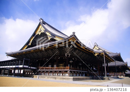 京都府 東本願寺・阿弥陀堂(重要文化財) 京都市 下京区 常葉町 2022年2月 京都府 東本願寺・阿弥陀堂(重要文化財) 京都市 下京区 常葉町 2022年2月 136407218