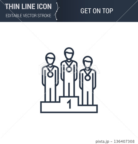 Get on Top Icon 136407308