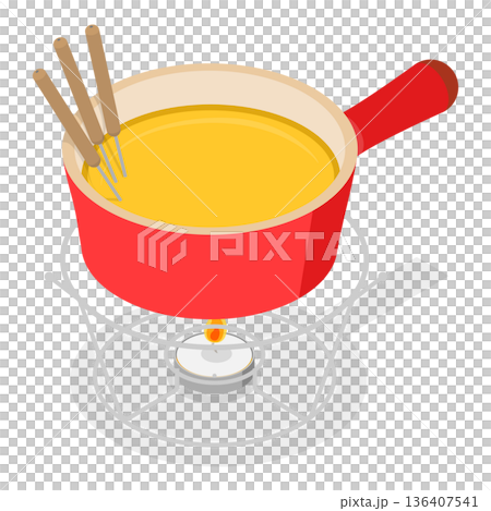 3D Isometric Flat Illustration of Switzerland. Item 1 3D Isometric Flat Illustration of Switzerland. Item 1 136407541