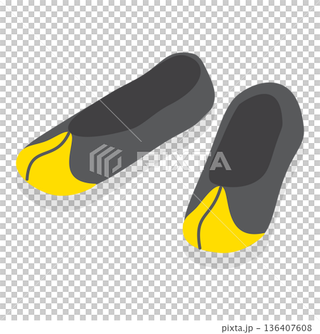 3D Isometric Flat  Illustration of South Korea National Symbols. Item 5 136407608
