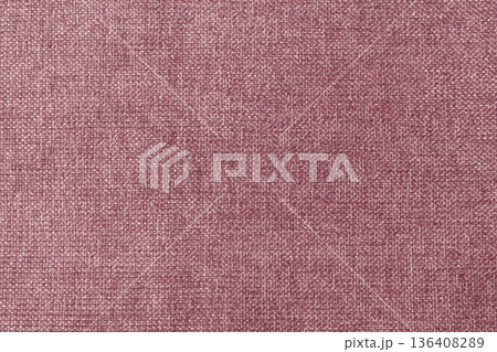 macro texture fabric of large binding for sewing red background color macro texture fabric of large binding for sewing red background color 136408289