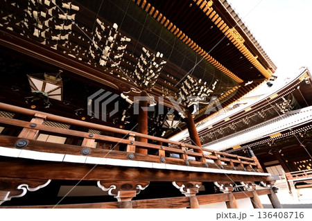 京都府 東本願寺・阿弥陀堂(重要文化財) 京都市 下京区 常葉町 2022年2月 京都府 東本願寺・阿弥陀堂(重要文化財) 京都市 下京区 常葉町 2022年2月 136408716