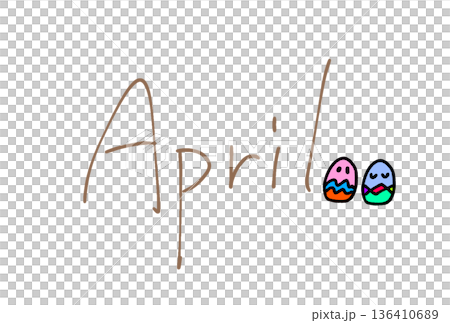 April Egg 136410689