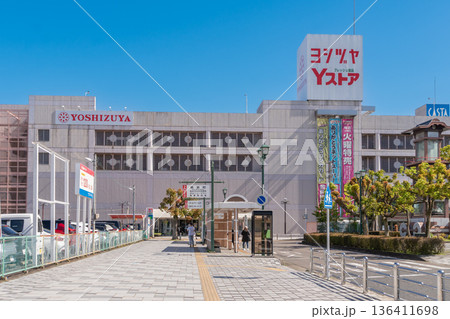 駅前風景 犬山駅 駅前風景 犬山駅 136411698