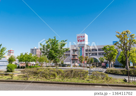駅前風景 犬山駅 駅前風景 犬山駅 136411702
