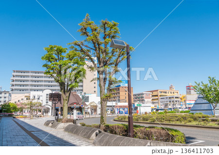 駅前風景 犬山駅 駅前風景 犬山駅 136411703