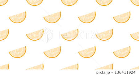 Onion Slice Seamless Pattern Illustration Onion Slice Seamless Pattern Illustration 136411924