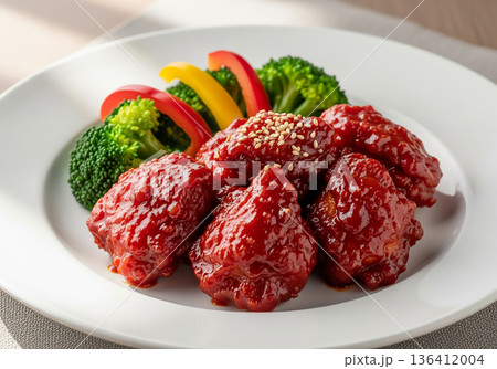 ヤンニョムチキン 136412004