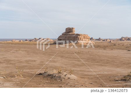 敦煌ヤルダン国家地質公園　搭状ヤルダン 136412073