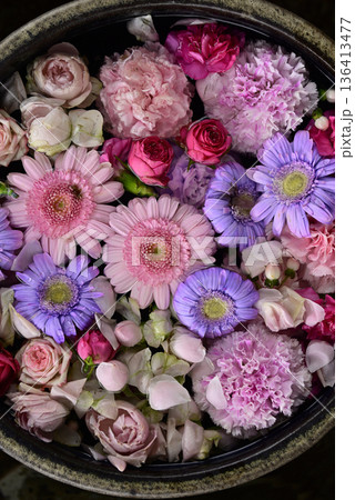 花手水 花手水 136413477