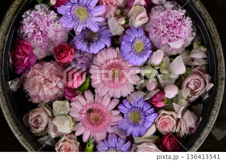 花手水 花手水 136413541