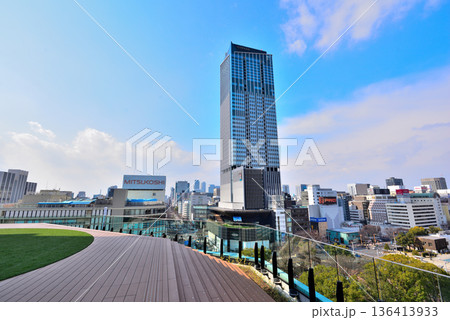 《愛知県》名古屋都市風景 中日ビル屋上広場からの栄の風景 《愛知県》名古屋都市風景 中日ビル屋上広場からの栄の風景 136413933