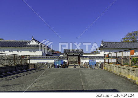山形城　二ノ丸東大手門　大手橋　山形県山形市 136414124