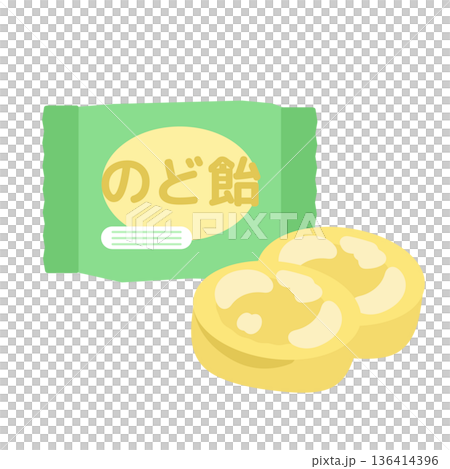 喉糖插圖 喉糖插圖 136414396