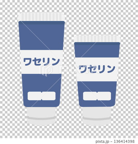 Tube type Vaseline illustration Tube type Vaseline illustration 136414398