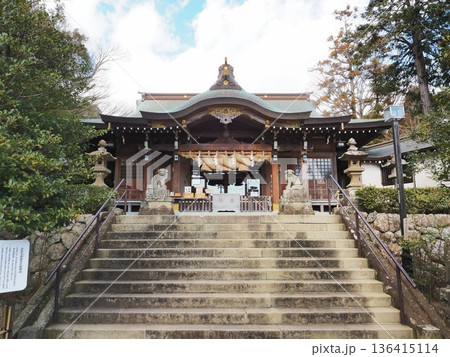 神奈川県 六所神社 拝殿 1月 神奈川県 六所神社 拝殿 1月 136415114