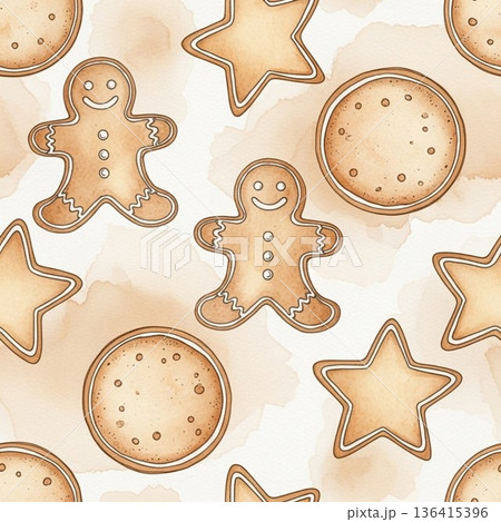 クッキーのイラスト 136415396