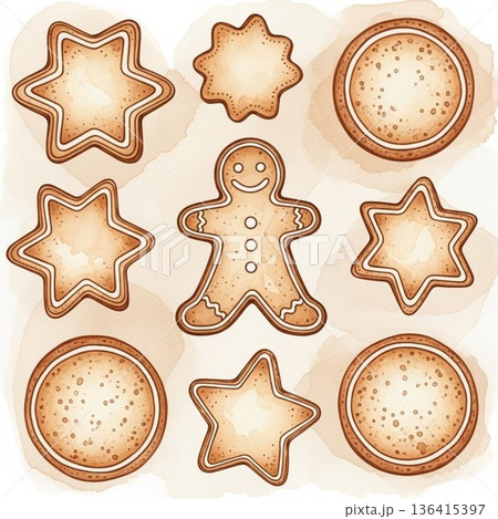 クッキーのイラスト 136415397