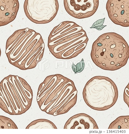 クッキーのイラスト 136415403