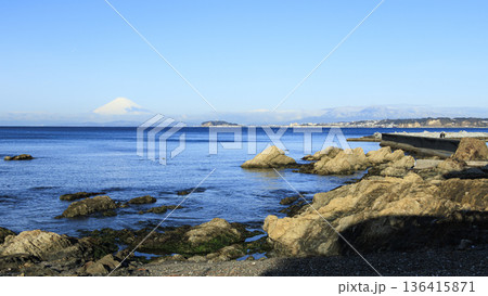 湘南の冬 136415871