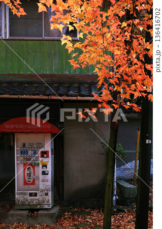 観光地の古い自動販売機 観光地の古い自動販売機 136416702