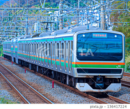 二宮の湘南電車 二宮の湘南電車 136417224
