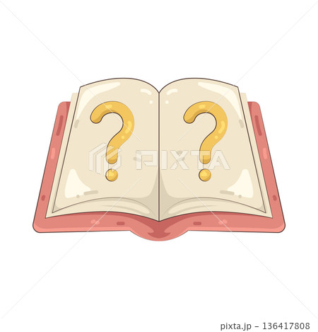 Illustration of mystery book Illustration of mystery book 136417808