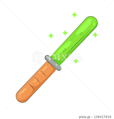 Illustration of light stick Illustration of light stick 136417819
