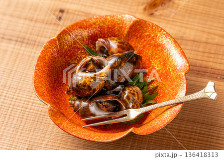 バイ貝うま煮 甘辛く煮込んだ和食の定番珍味 136418313