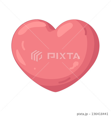 Illustration of heart Illustration of heart 136418441