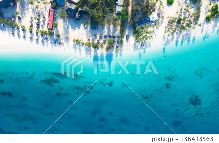 Amazing bird eyes view in Zanzibar Amazing bird eyes view in Zanzibar 136418563